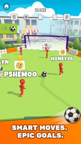 Crazy Kick! Fun Football game для Android — скриншот 2