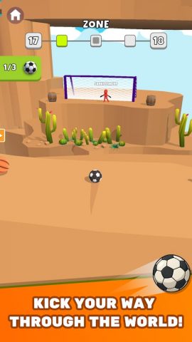 Crazy Kick! Fun Football game для Android — скриншот 4