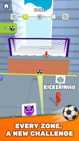 Crazy Kick! Fun Football game для Android — скриншот 5