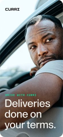 Curri Driver для iOS — скриншот 1