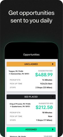 Curri Driver для iOS — скриншот 2
