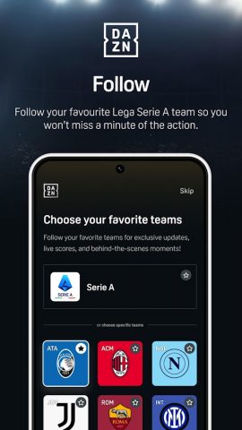 DAZN — Watch Live Sports для Android — скриншот 3