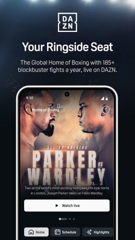 DAZN — Watch Live Sports для Android — скриншот 4