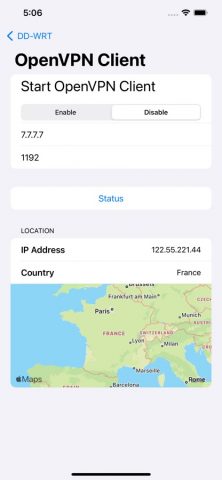 DD-WRT для iOS — скриншот 3