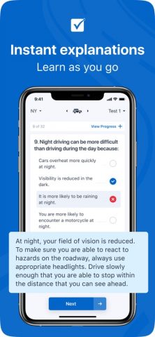 DMV WRITTEN TEST для iOS — скриншот 4