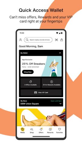 DSW Designer Shoe Warehouse для Android — скриншот 3