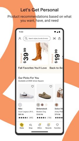 DSW Designer Shoe Warehouse для Android — скриншот 4