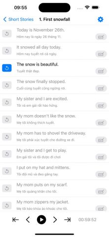 Daily Dictation English для iOS — скриншот 4