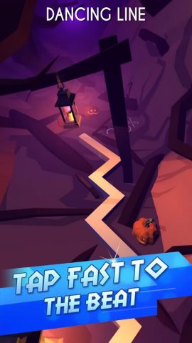 Dancing Line для Android — скриншот 1