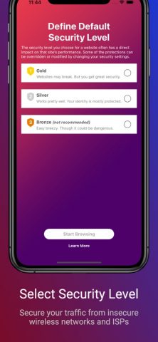 Dark Web Browser для iOS — скриншот 5