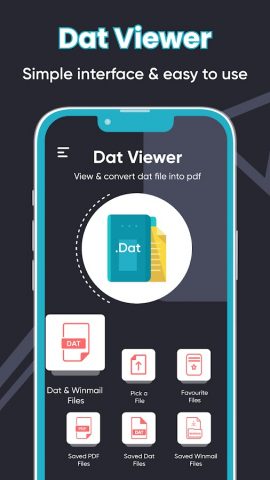 Dat File Opener: Редактор для Android — скриншот 1
