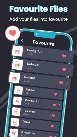 Dat File Opener: Редактор для Android — скриншот 3