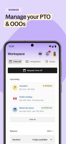 Deel: Global Payroll & HR для Android — скриншот 2