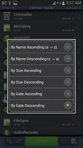 Деинсталлятор для Android — скриншот 5