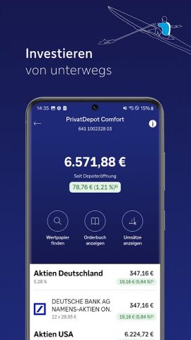 Deutsche Bank для Android — скриншот 5