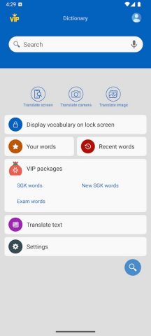 Text Translation TFlat для Android — скриншот 4