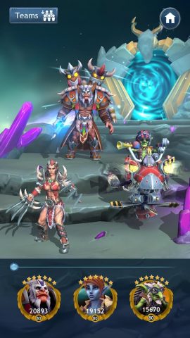 Dragon Champions: РПГ Арена для Android — скриншот 1