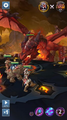 Dragon Champions: РПГ Арена для Android — скриншот 2