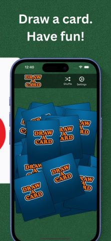 Draw a Card Deck для iOS — скриншот 2