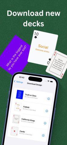 Draw a Card Deck для iOS — скриншот 3