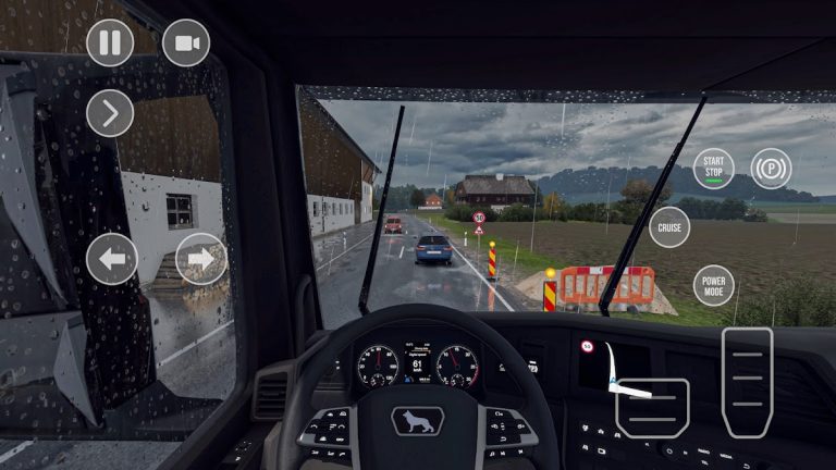 Drive Real Truck Simulator для Android — скриншот 1