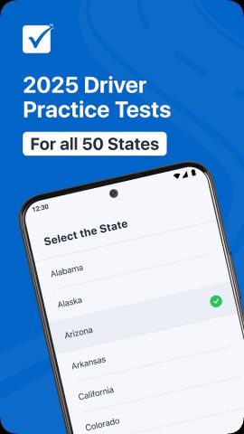 Driver Written Test: 2026 Test для Android — скриншот 1