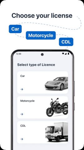 Driver Written Test: 2026 Test для Android — скриншот 2