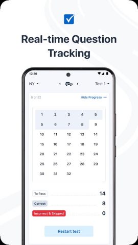 Driver Written Test: 2026 Test для Android — скриншот 5