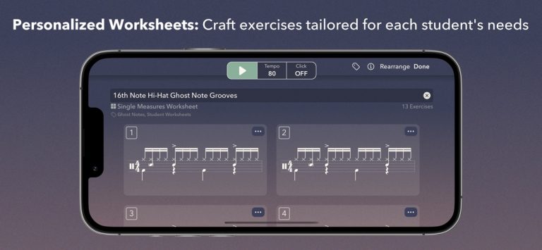 Drum Notation by Beat Note для iOS — скриншот 5