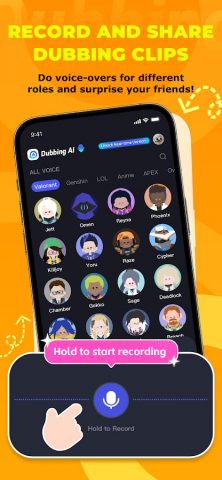 Dubbing AI — AI Voice Changer для Android — скриншот 4