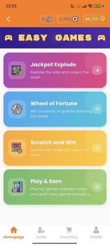 Easy Gift — Earn Game Codes для Android — скриншот 5
