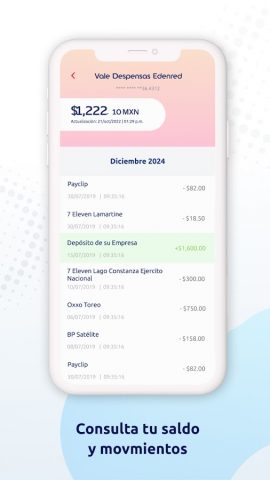Edenred Wallet для Android — скриншот 3