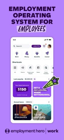 Employment Hero Work для iOS — скриншот 1