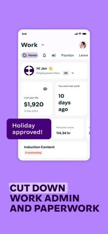 Employment Hero Work для iOS — скриншот 2