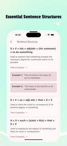 English Grammar Test & Quiz — скриншот 3