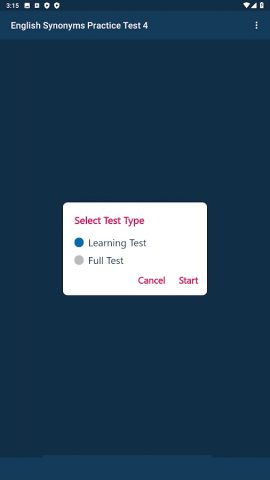 English Practice Tests для Android — скриншот 1