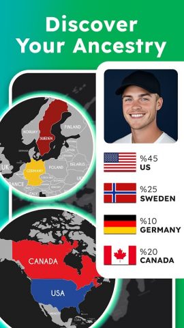 Ethnicity Estimate — DNA test для Android — скриншот 3
