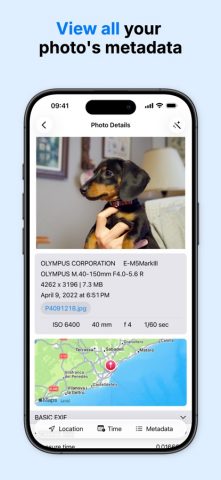 Exif Metadata для iOS — скриншот 4