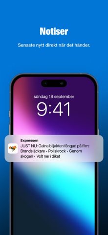 Expressen Nyheter для iOS — скриншот 5