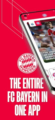 FC Bayern München для Android — скриншот 1