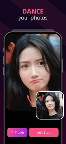 FaceWonder -AI Face Dance Edit для Android — скриншот 3