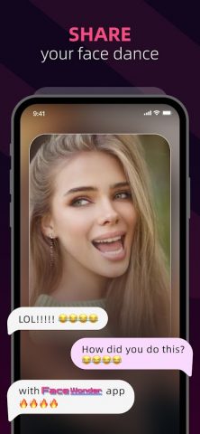 FaceWonder -AI Face Dance Edit для Android — скриншот 4