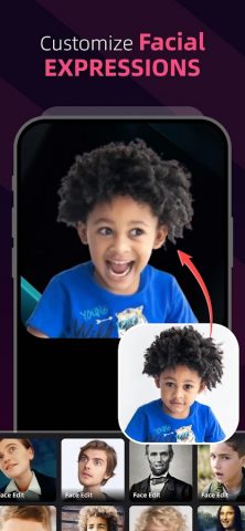 FaceWonder -AI Face Dance Edit для Android — скриншот 5