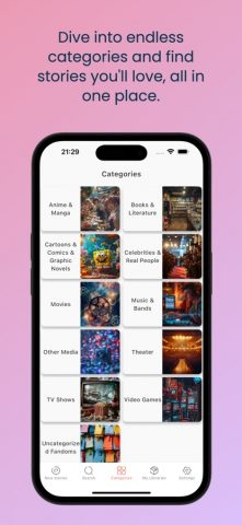 Fanfict Reader AO3 unofficial для iOS — скриншот 5