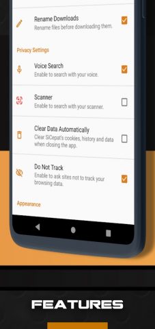 Fast Proxy Browser для Android — скриншот 5