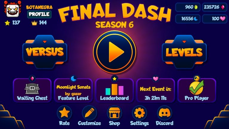 Final Dash 2.3 для Android — скриншот 1