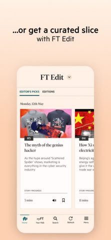 Financial Times: Business News для iOS — скриншот 2