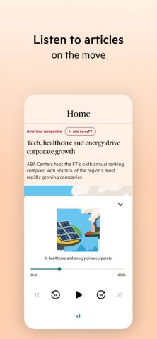 Financial Times: Business News для iOS — скриншот 5