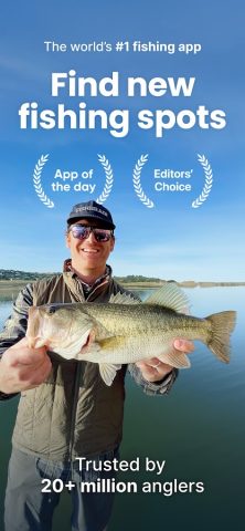 Fishbrain — Fishing App для Android — скриншот 1