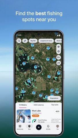 Fishbrain — Fishing App для Android — скриншот 2